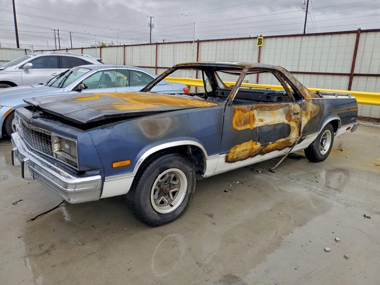 1984 Chevrolet El Camino, VIN 1GCCW80H2ER111197 — Burn