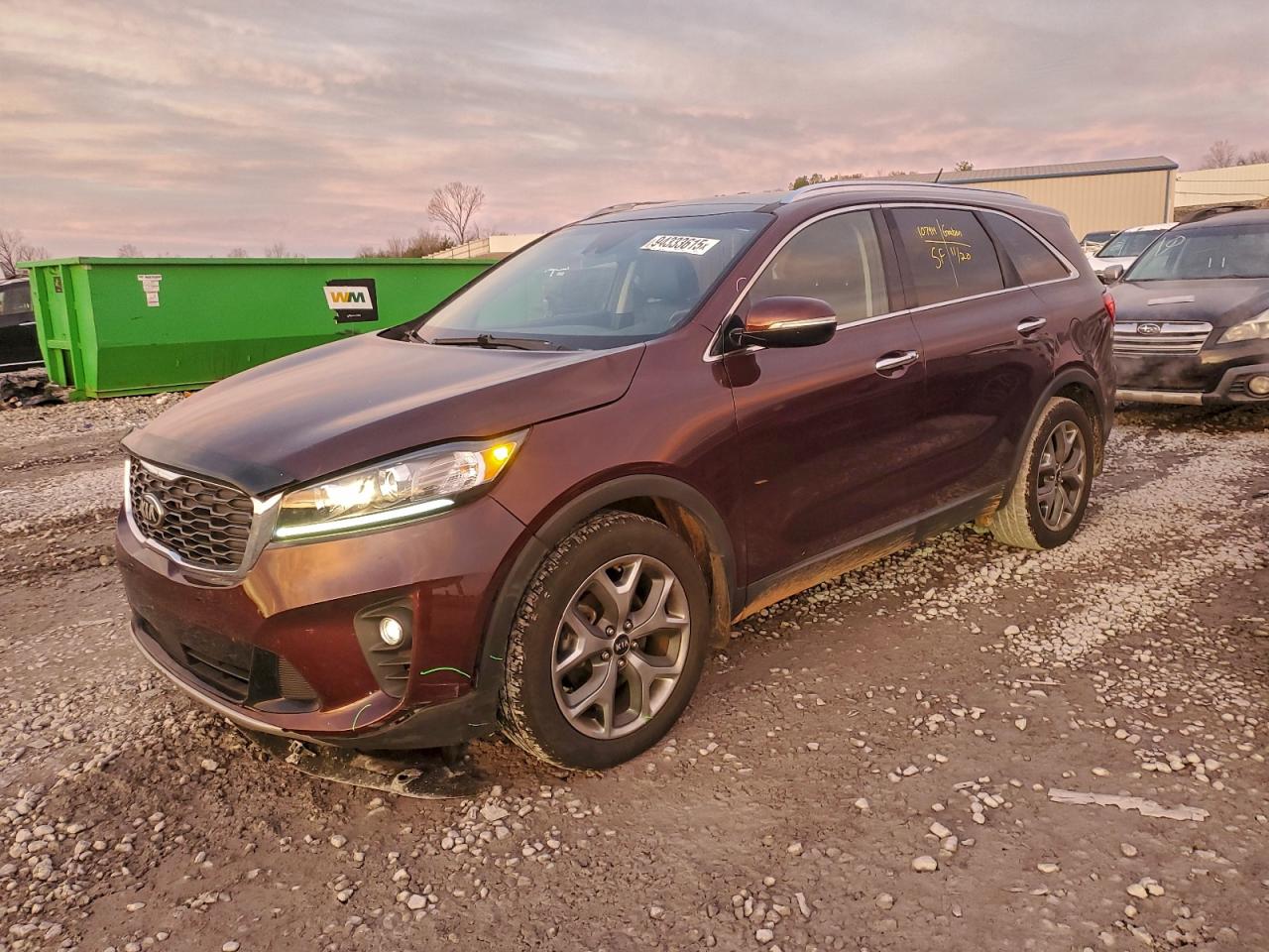 2019 Kia Sorento EX, VIN 5XYPH4A50KG607277 — Undercarriage