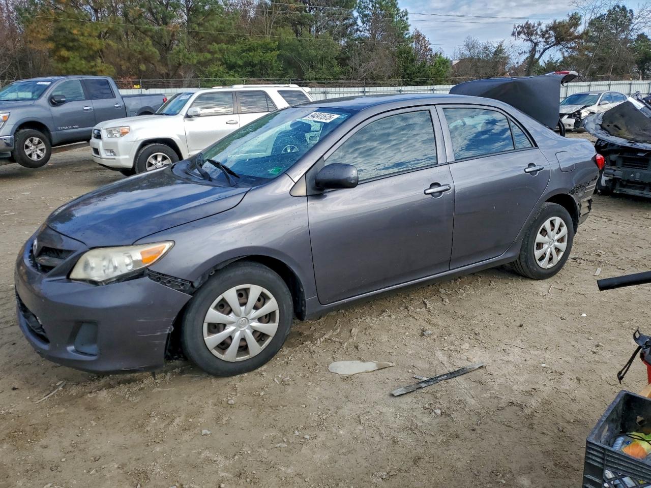 2013 Toyota Corolla L, VIN JTDBU4EE9DJ115558 — Rear end