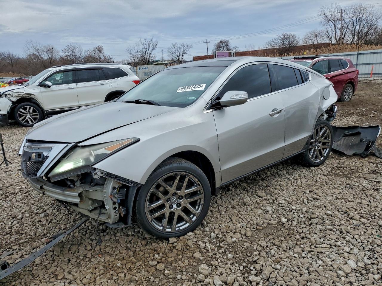 2011 Acura ZDX Technology, VIN 2HNYB1H45BH500058 — Front end