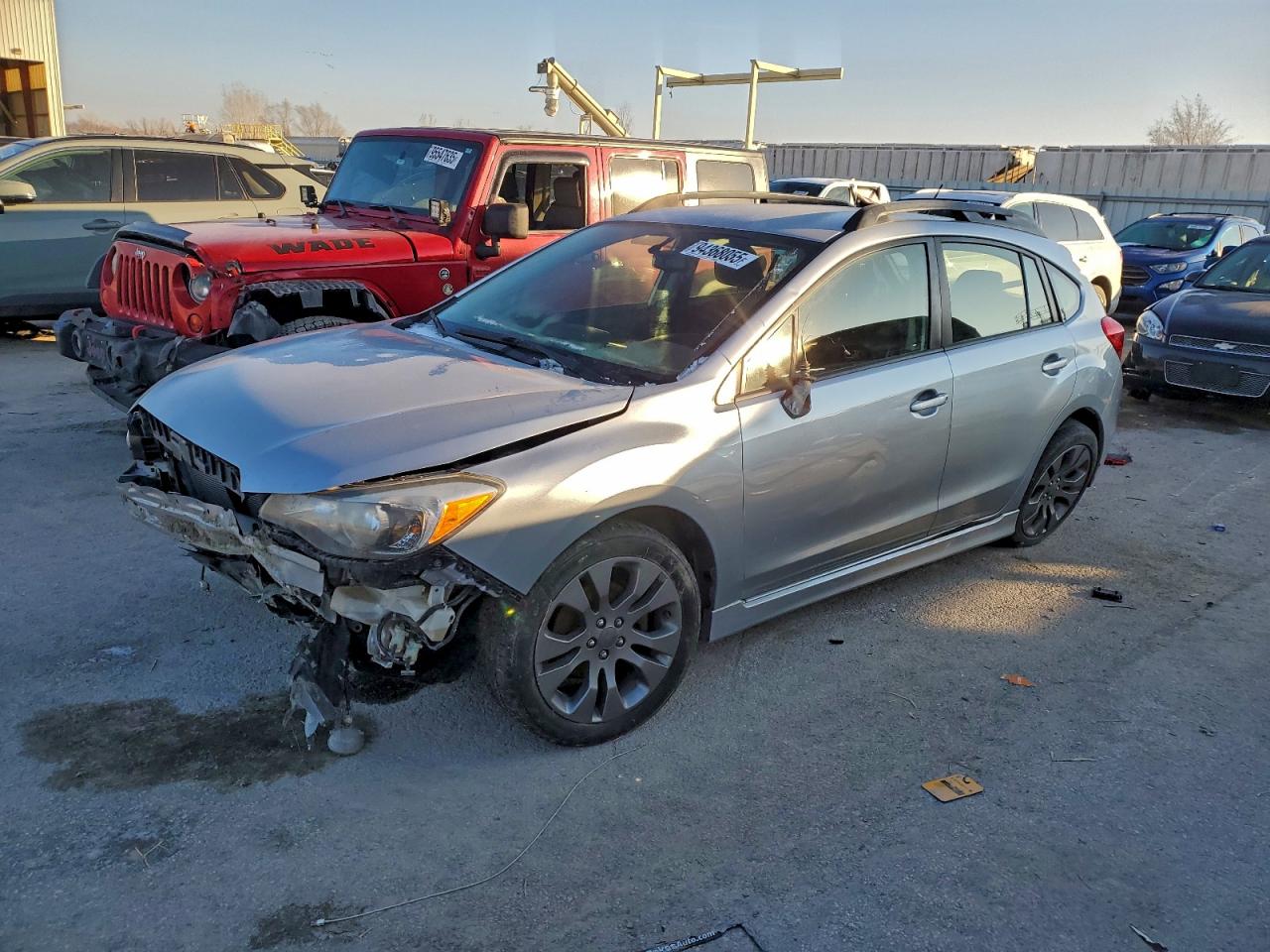 2013 Subaru Impreza Special Sports Premium, VIN JF1GPAL66D2888298 — Front end