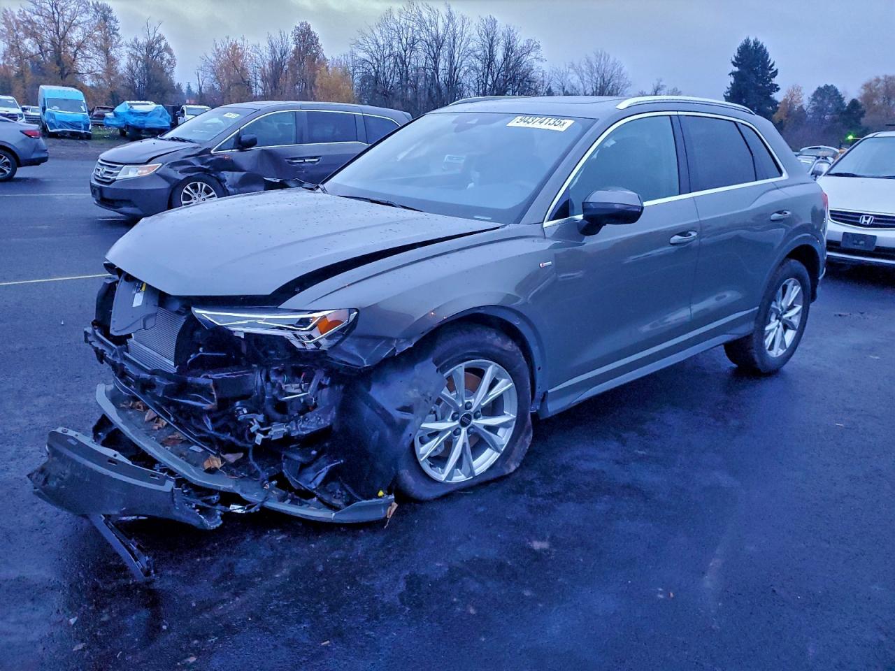 2025 Audi Q3 S line Premium, VIN WA1DECF32S1109735 — Side