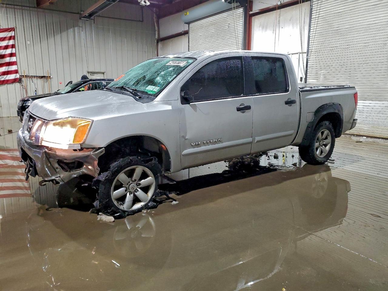 2009 Nissan Titan SE, VIN 1N6AA07C79N319278 — Front end