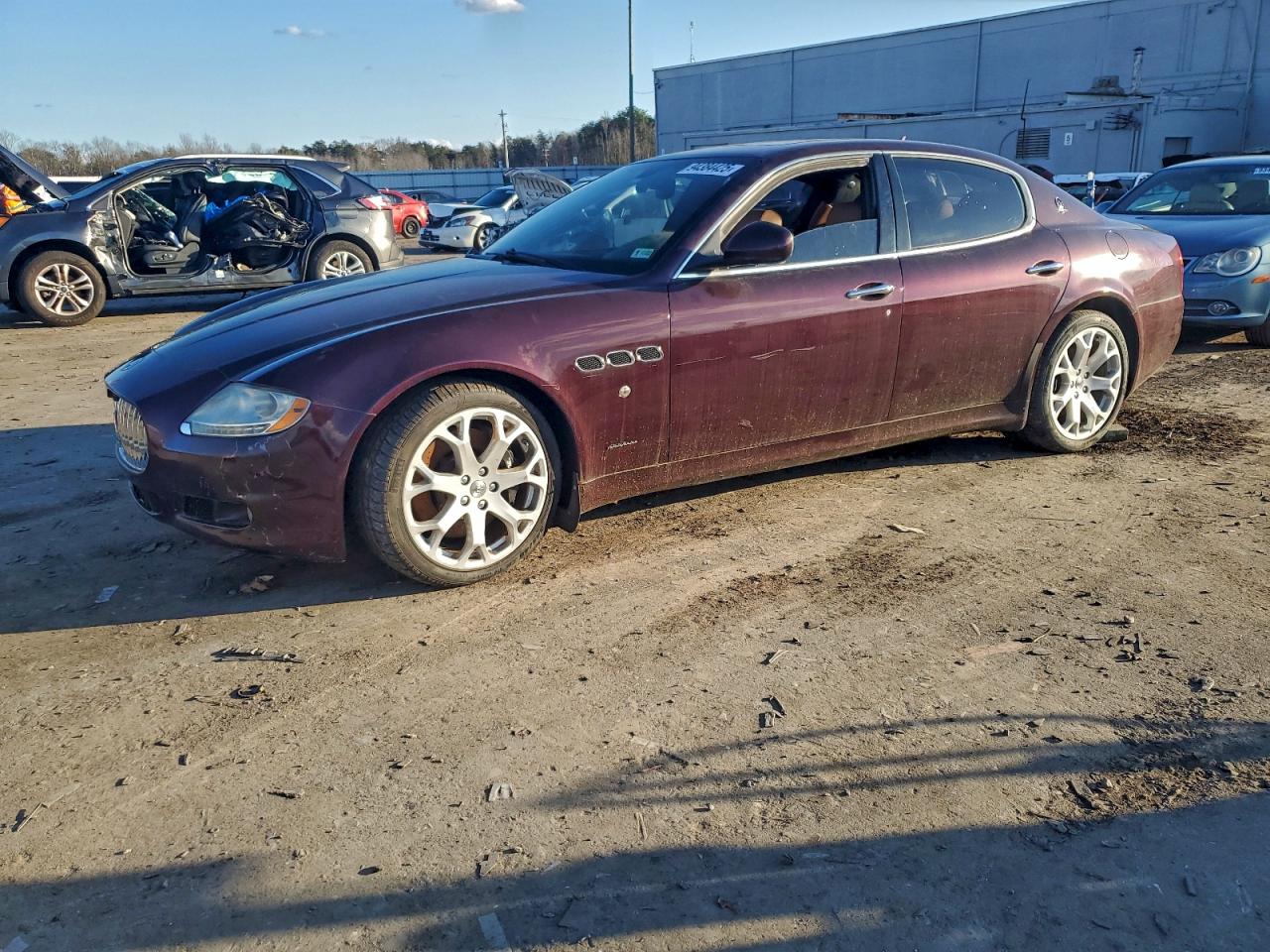 2009 Maserati Quattroporte, VIN ZAMJK39A090045203 — Undercarriage