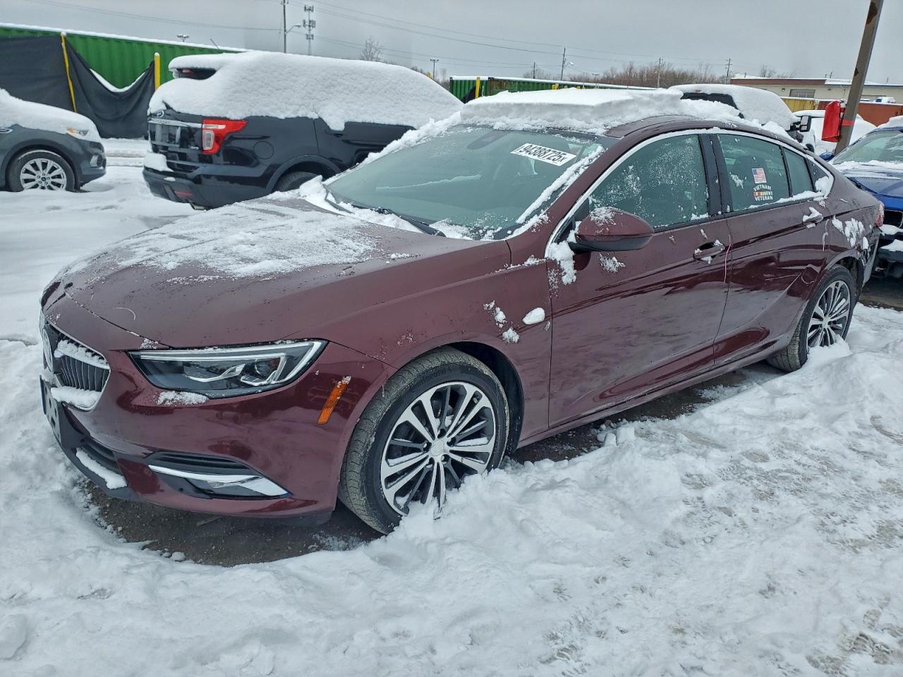 2020 Buick Regal Essence, VIN W04GP6SX1L1017146 — Зад