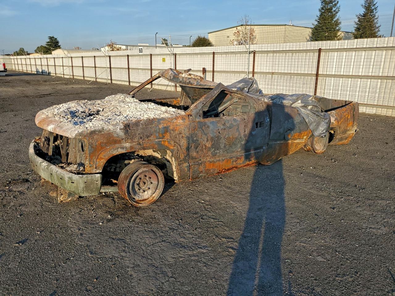 1989 GMC Sierra 3500, VIN 1GTGK34N5KE513850 — Burn