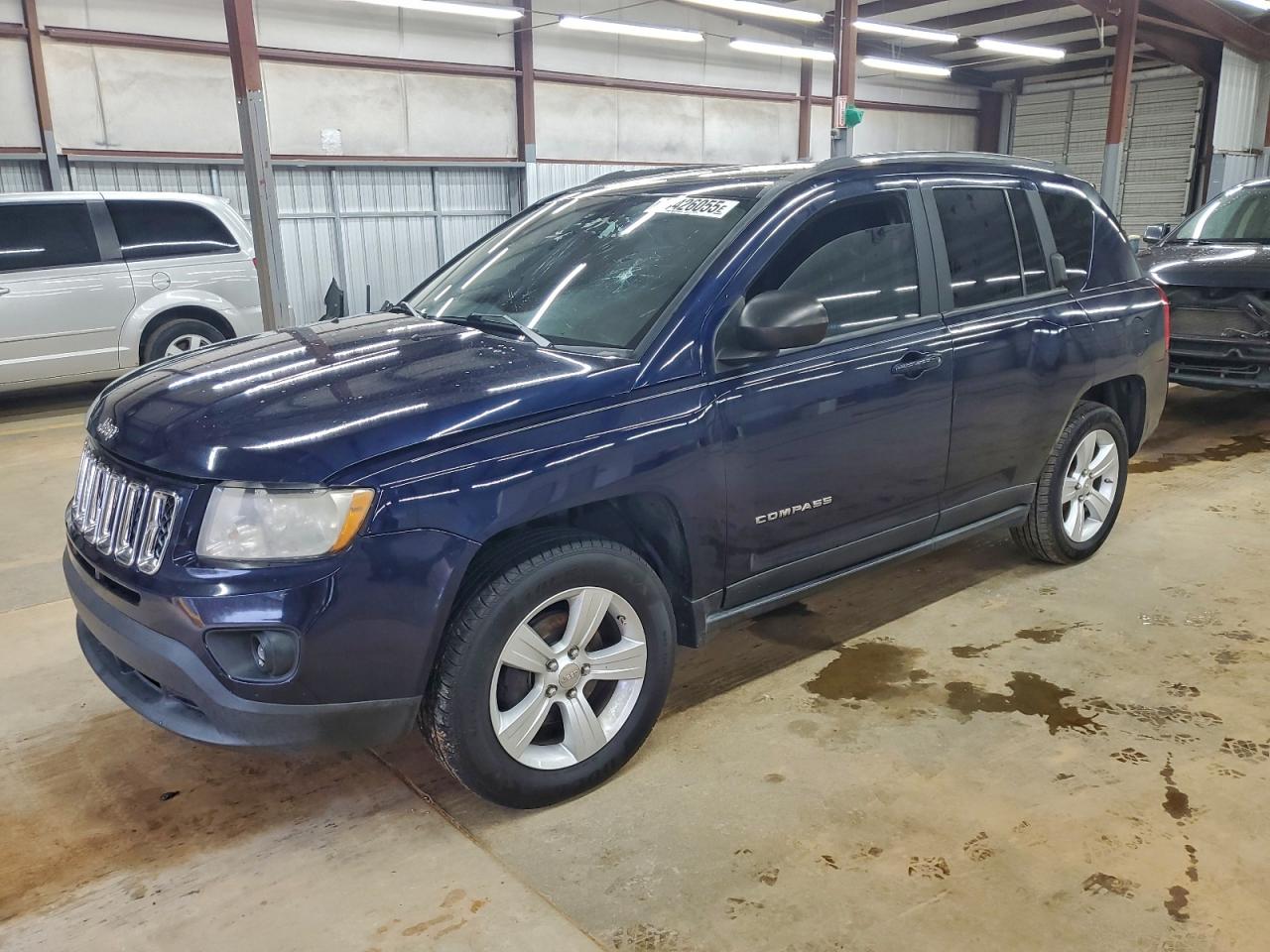 2012 Jeep Compass Sport, VIN 1C4NJCBB4CD678072 — Interior fire