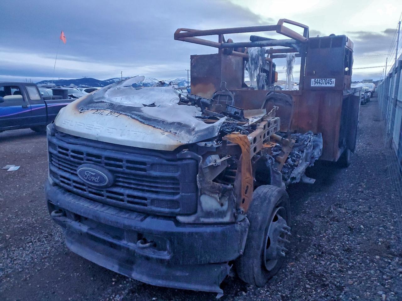 2024 Ford F-450 XL, VIN 1FDUF4GT0REC93501 — Burn