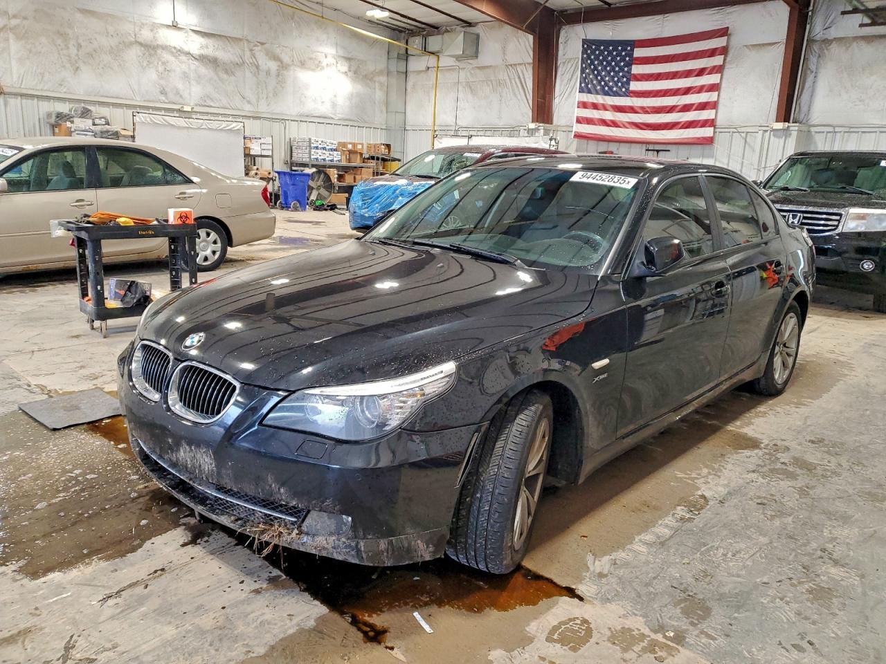 2010 BMW 5 Series 535i xDrive, VIN WBANV9C58AC391642 — Undercarriage