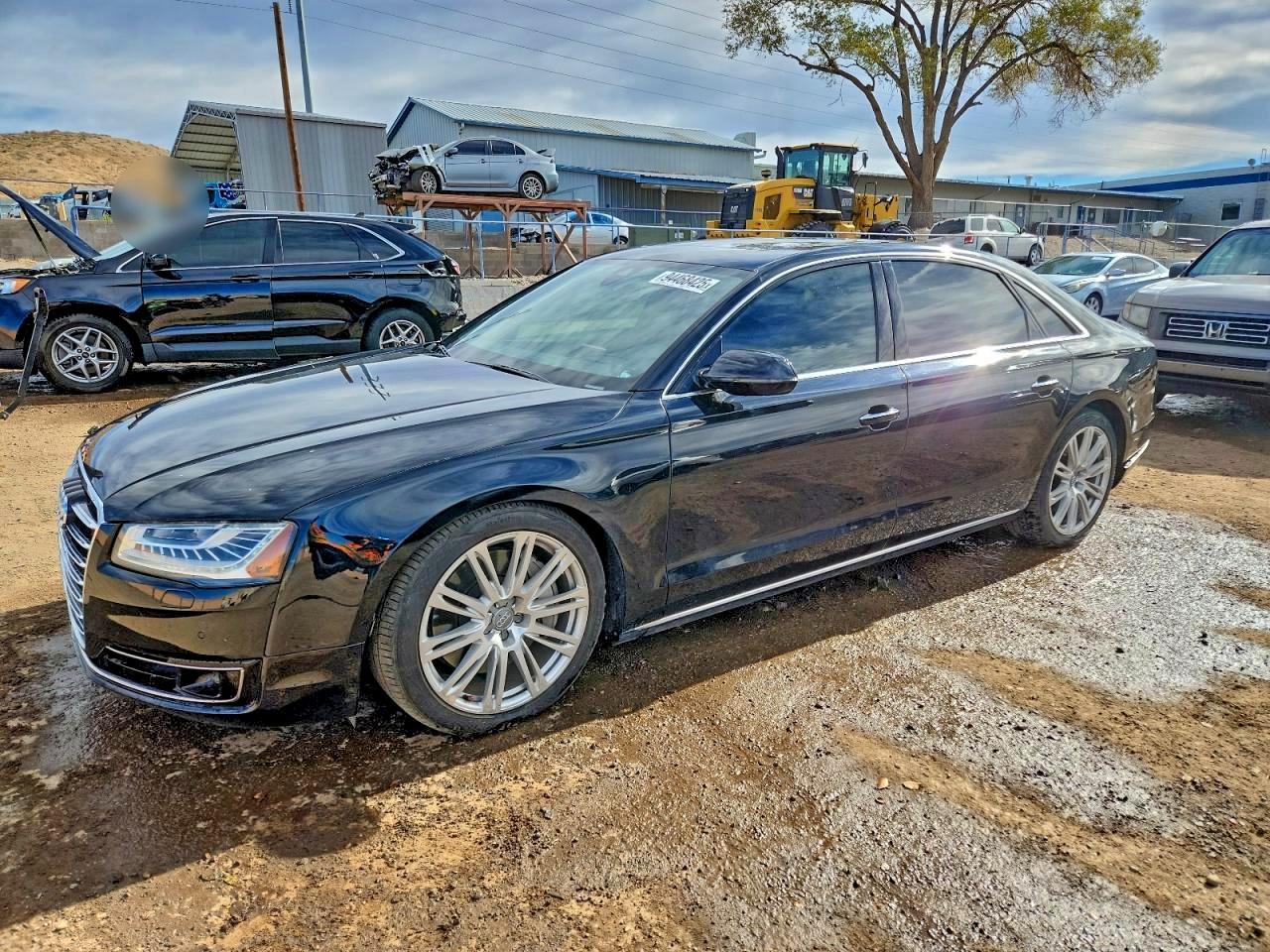 2015 Audi A8 4.0T, VIN WAU32AFD9FN029822 — Front end