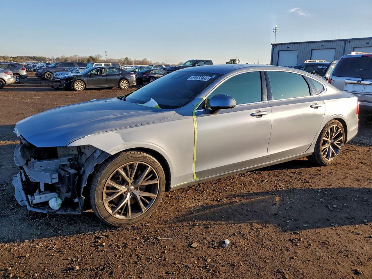 2018 Volvo S90 Momentum, VIN LVY992MK0JP039208 — Partial repair