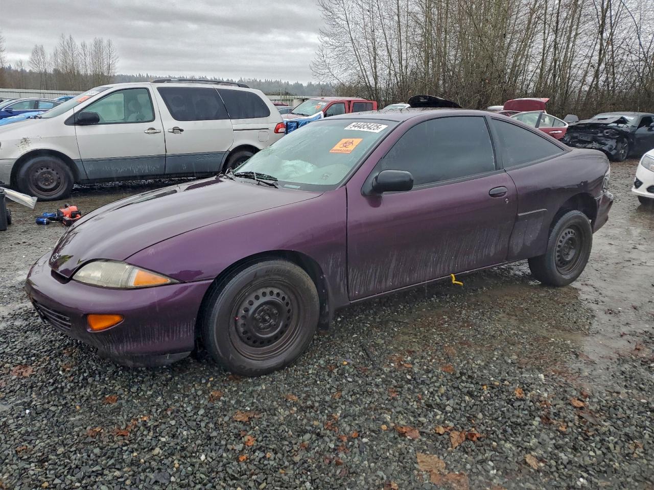 1998 Chevrolet Cavalier, VIN 1G1JC1241WM101219 — Front end