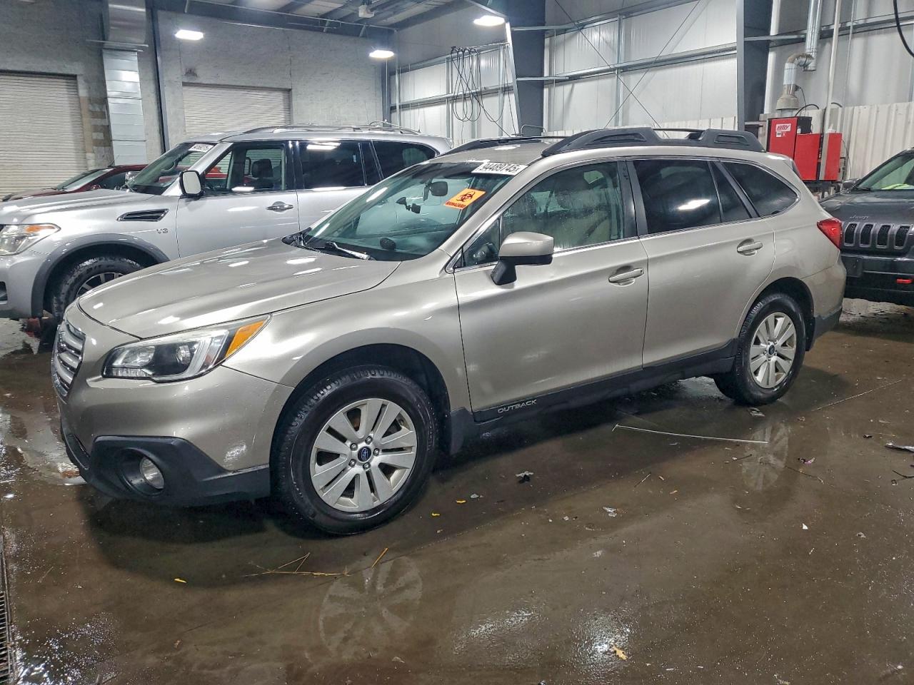 2016 Subaru Outback Premium, VIN 4S4BSBCC4G3294964 — Vandalism