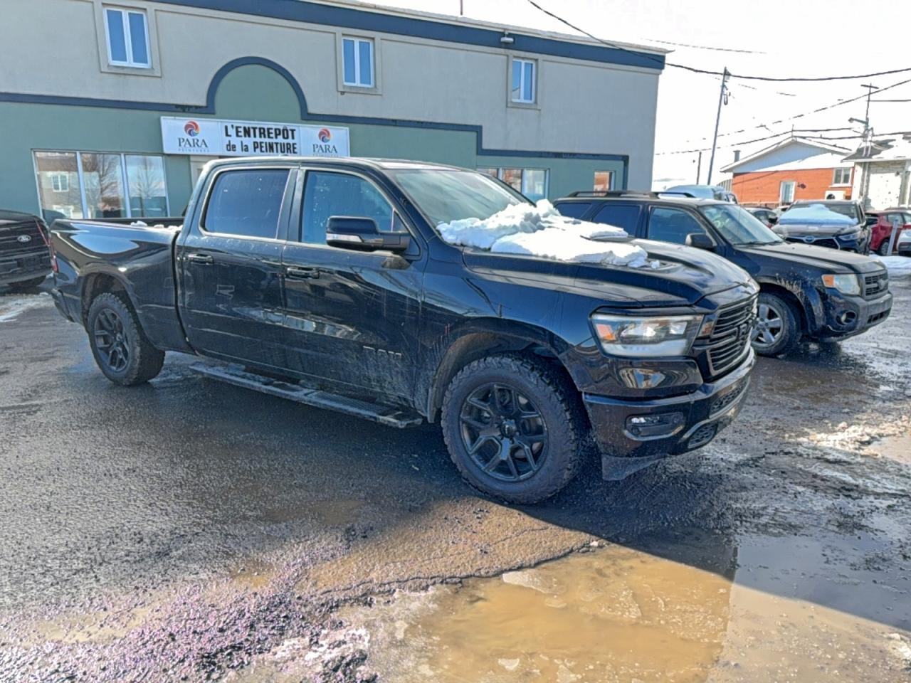 2022 Ram 1500 Sport, VIN 1C6SRFTT8NN188923 — Water / flood