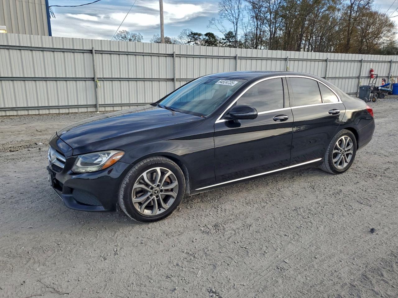 2017 Mercedes-Benz C 300, VIN 55SWF4JB1HU179290 — Frame damage