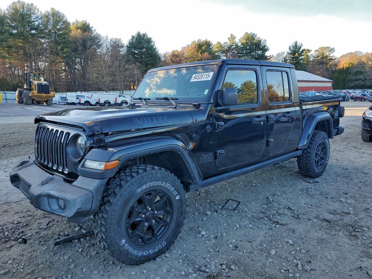 2021 Jeep Gladiator Willys, VIN 1C6HJTAG9ML592006 — Auction photo
