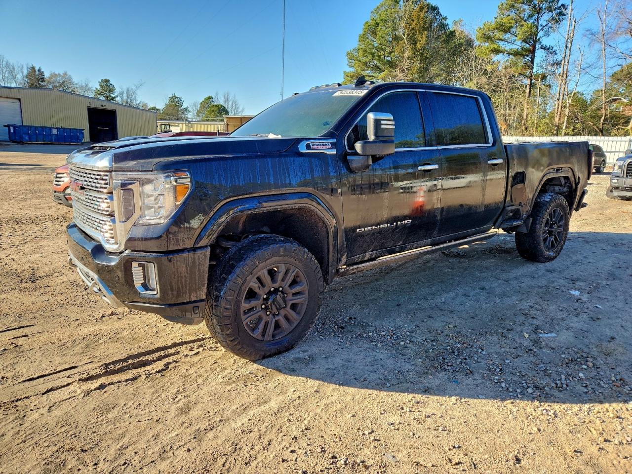 2022 GMC Sierra 2500HD Denali, VIN 1GT49REY9NF322523 — Burn