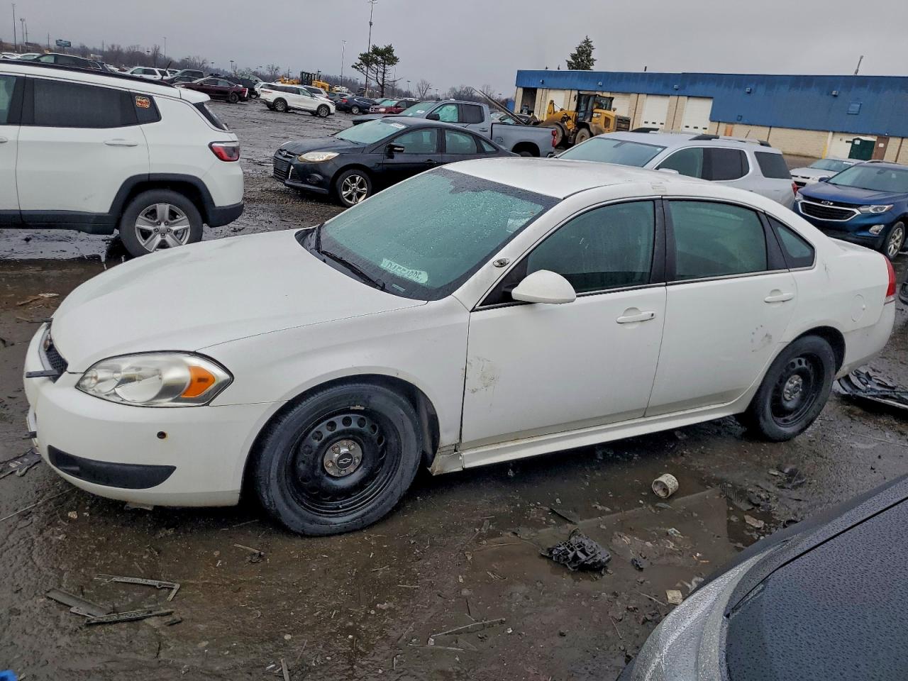 2015 Chevrolet Impala Police Police, VIN 2G1WD5E33F1163195 — Side