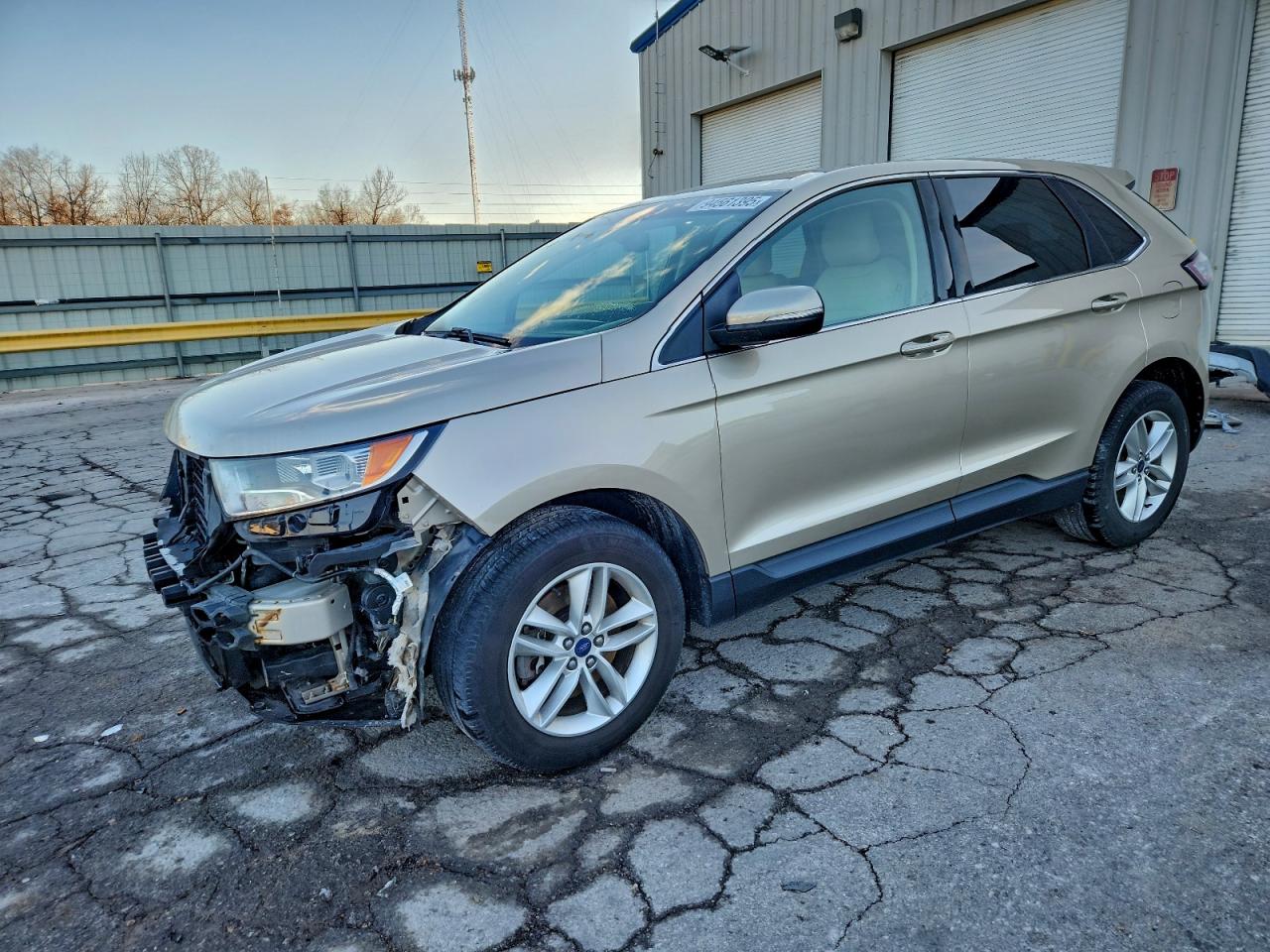2017 Ford Edge SEL, VIN 2FMPK4J94HBC01998 — Front end