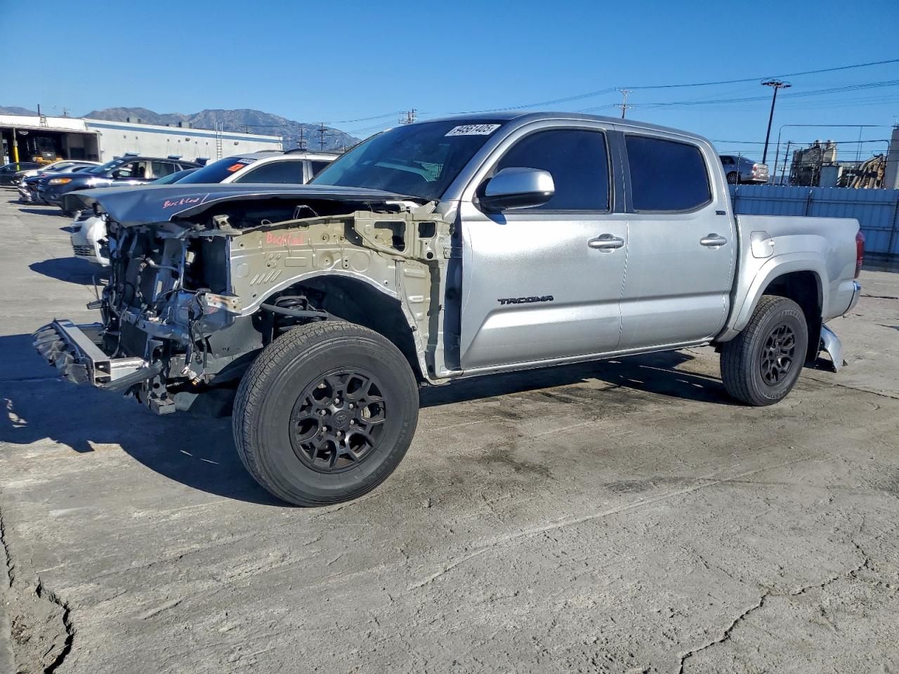 2022 Toyota Tacoma SR5, VIN 3TMAZ5CN4NM178836 — Missing or altered VIN