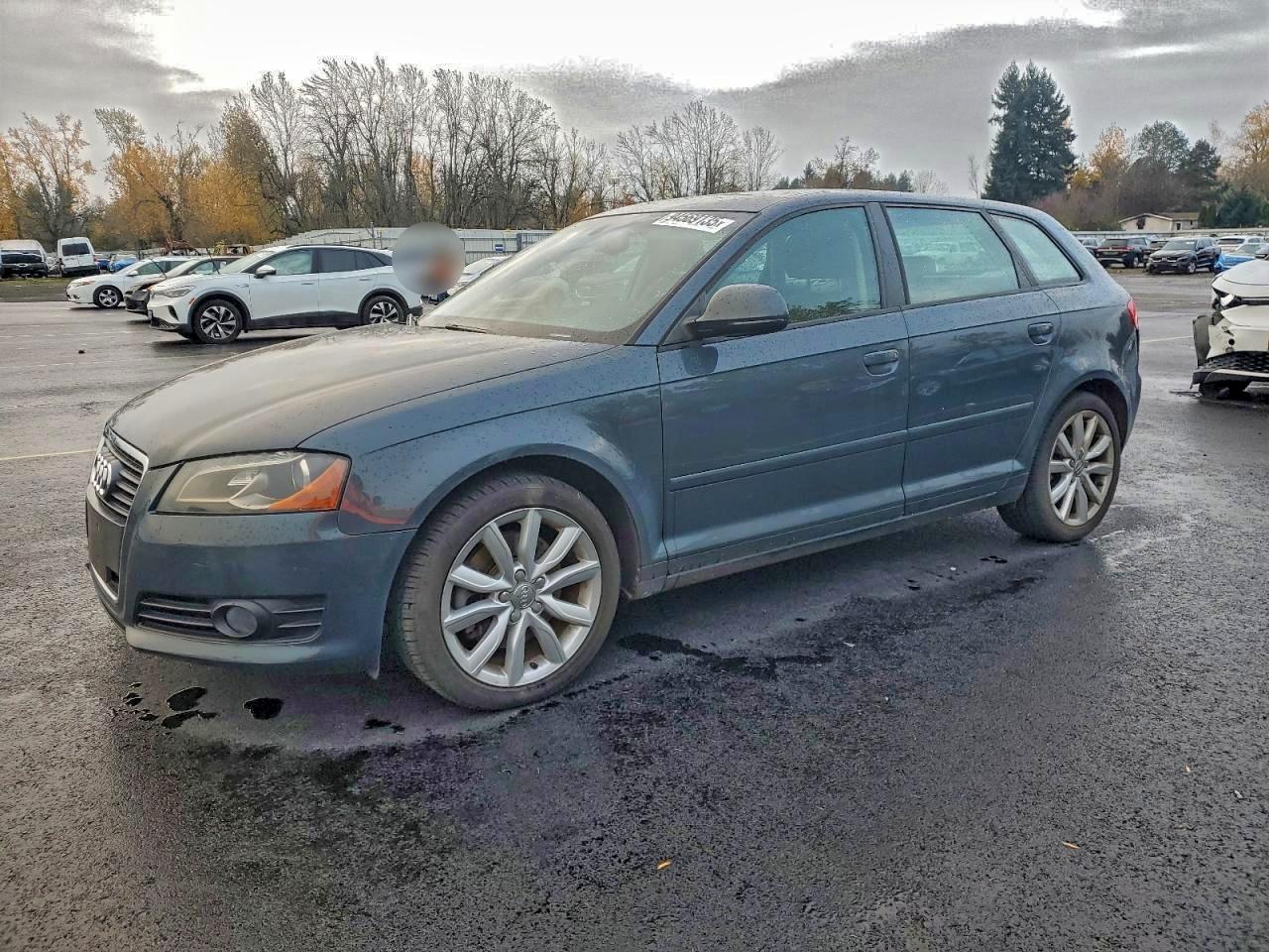 2009 Audi A3 Sportback S line, VIN WAUHE78PX9A017987 — Зад