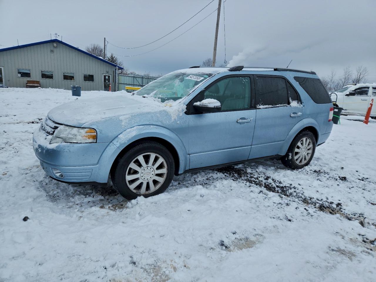 2009 Ford Taurus X Limited, VIN 1FMDK03W29GA04028 — Front end