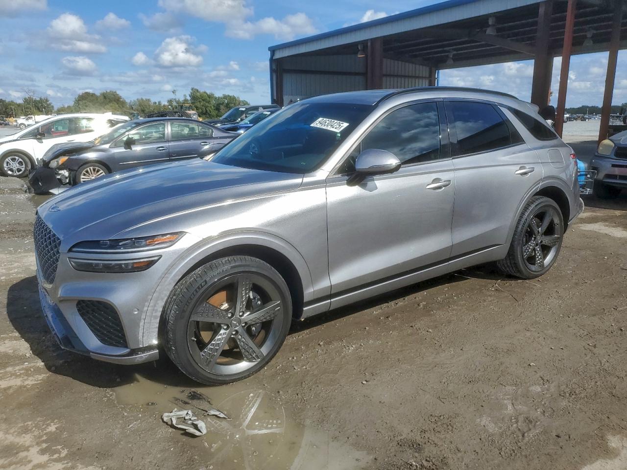 2023 Genesis GV70 2.5T, VIN KMUMADTB6PU126060 — Undercarriage