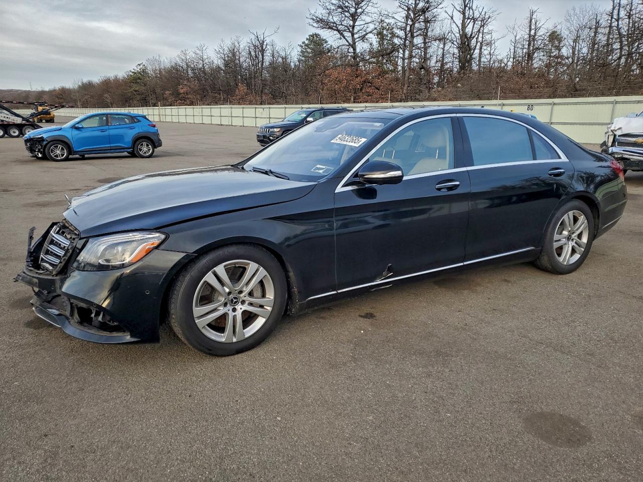 2019 Mercedes-Benz S 450, VIN WDDUG6EB0KA456240 — Front end