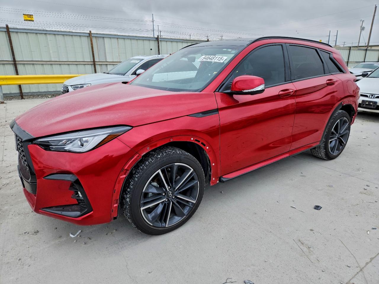 2023 Infiniti QX50 Sport, VIN 3PCAJ5FA2PF113085 — Partial repair