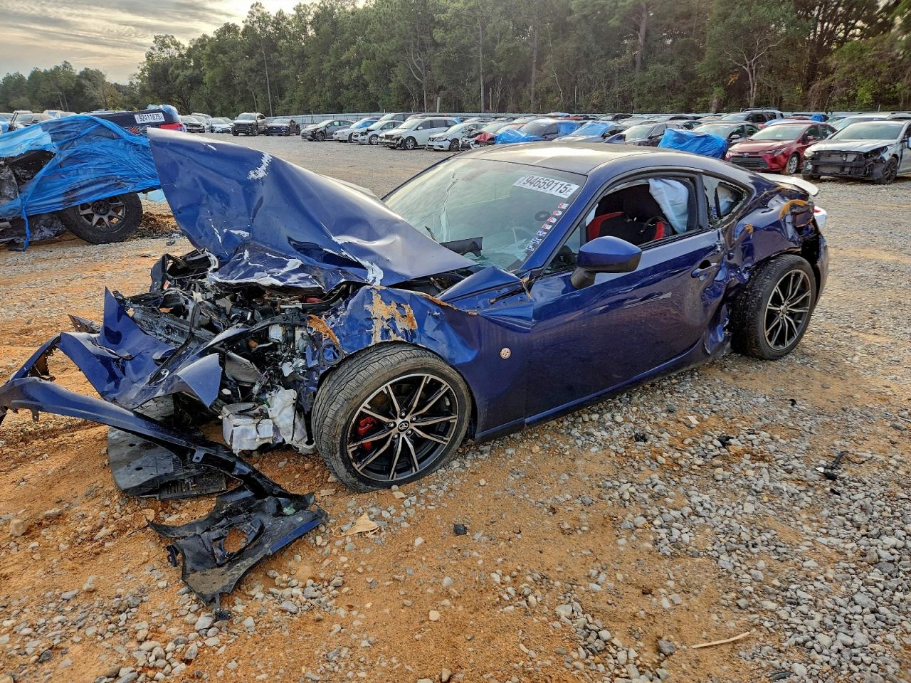 2018 Toyota 86, VIN JF1ZNAA11J9700487 — Front end
