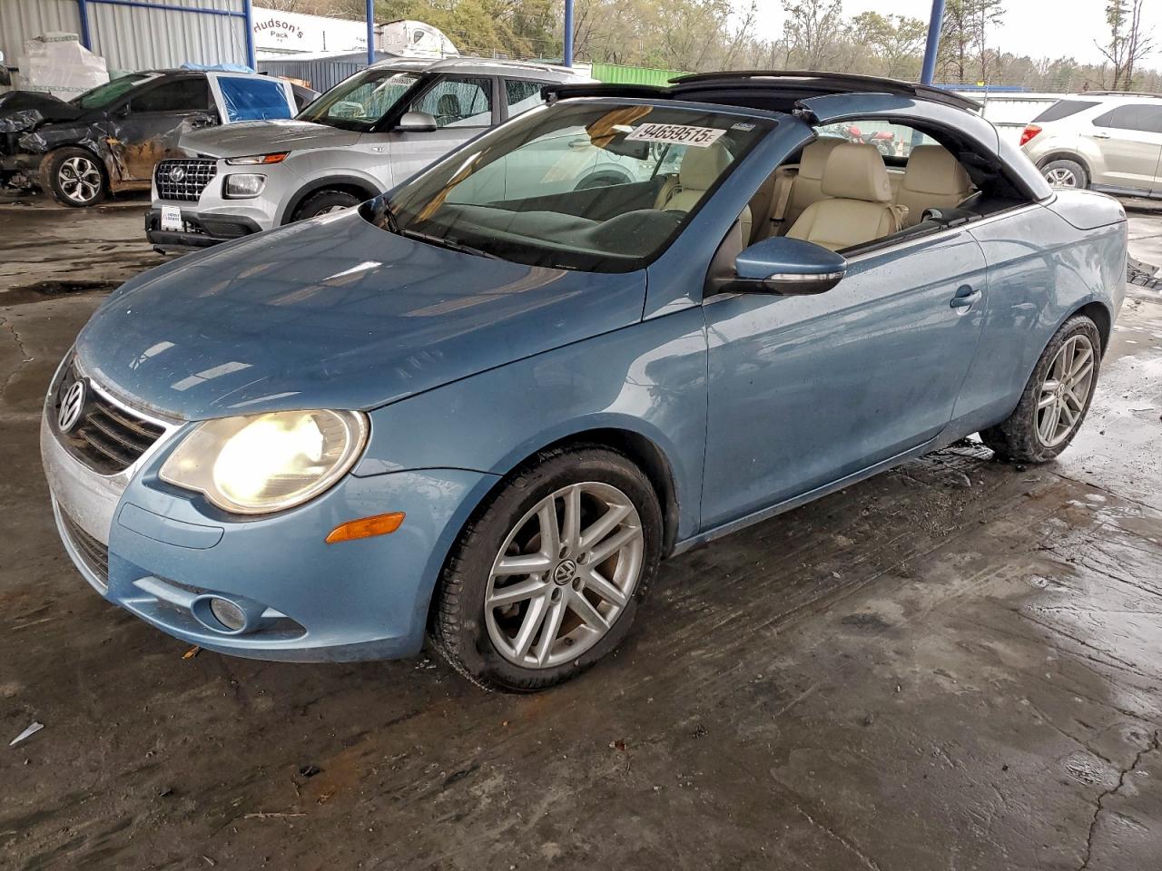 2009 Volkswagen Eos Lux, VIN WVWFA71F59V015581 — Roof