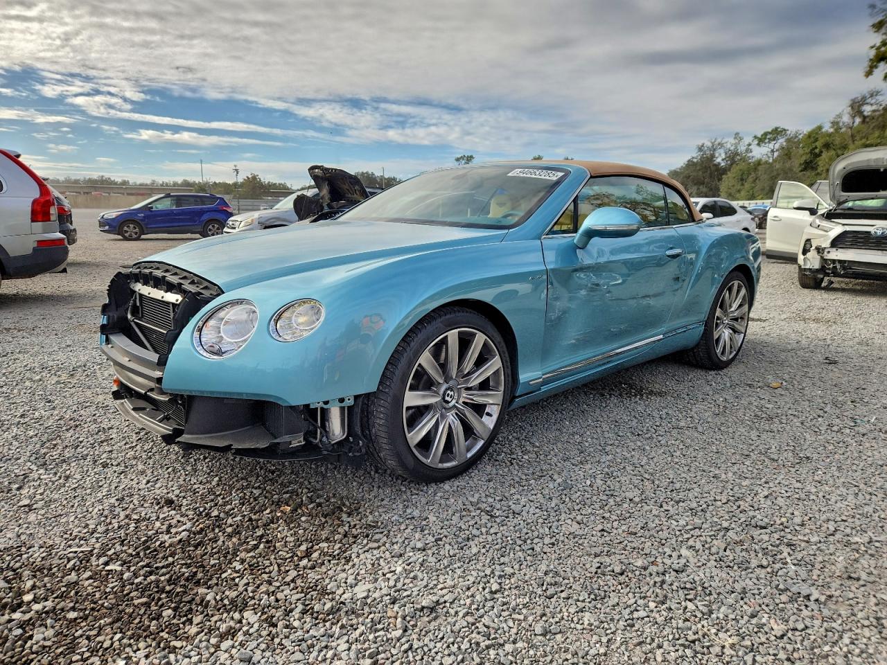 2014 Bentley Continental GT, VIN SCBGU3ZA5EC094286 — Front end