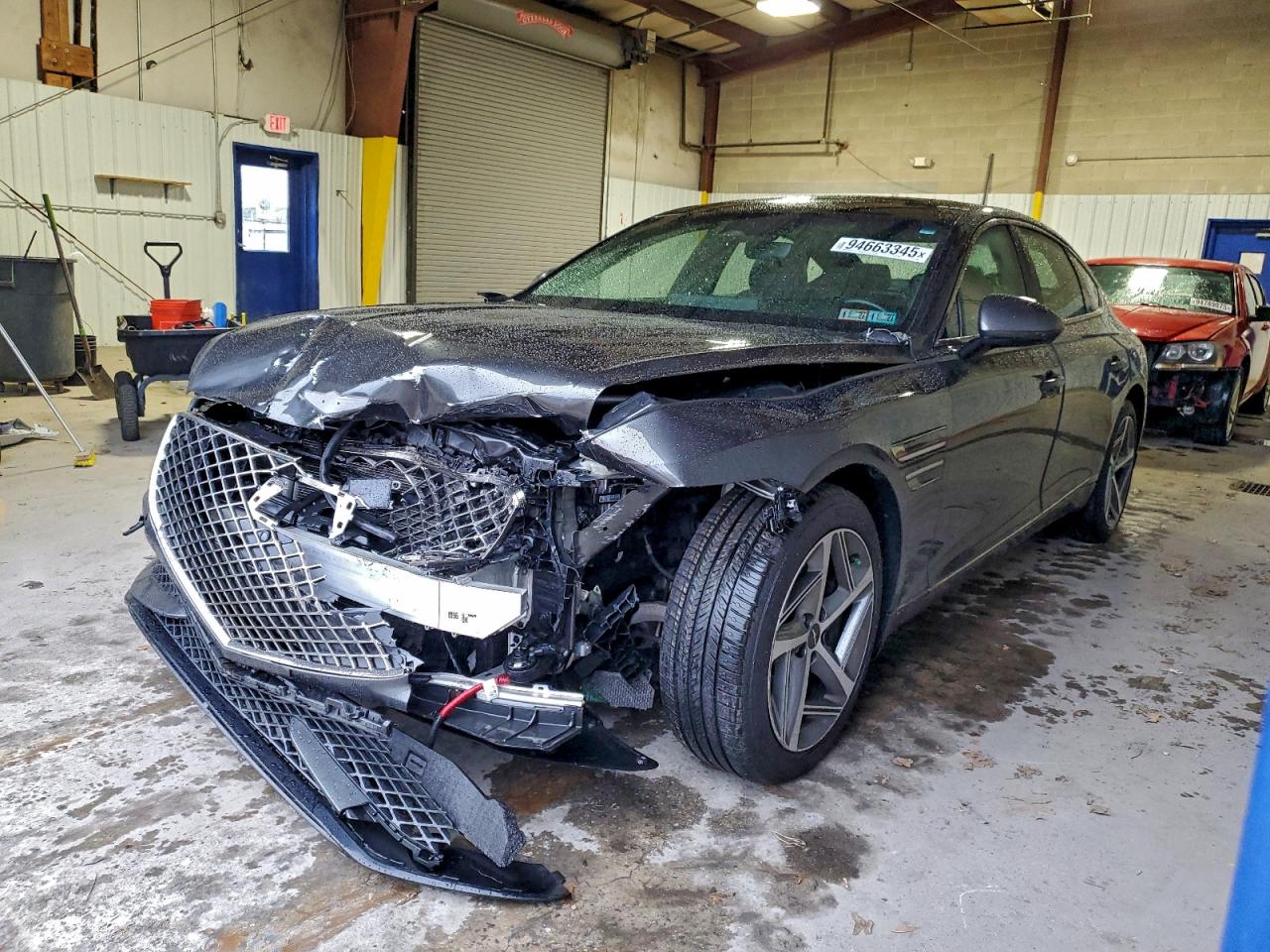 2023 Genesis G80 2.5T, VIN KMTGA4SC9PU159629 — Front end