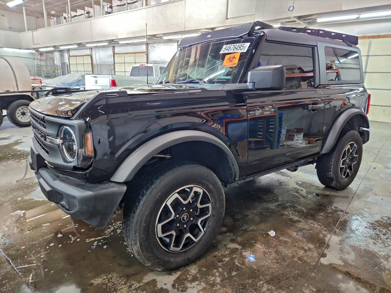 2022 Ford Bronco Outer Banks, VIN 1FMDE5AP3NLB46146 — Rollover