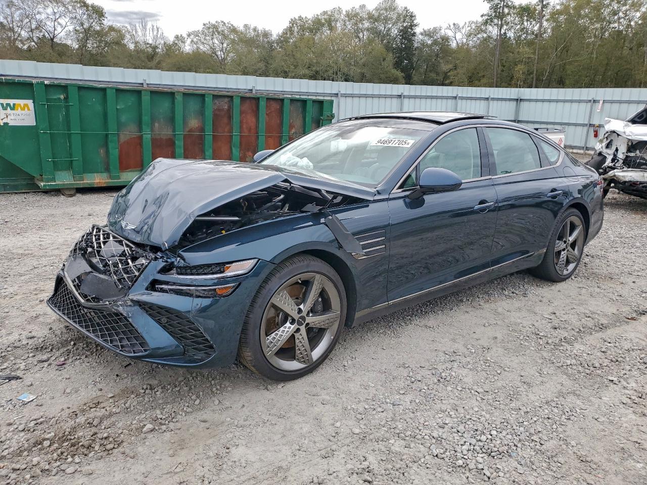 2025 Genesis G80 2.5T Sport Prestige, VIN KMTGC4SC9SU286562 — Front end