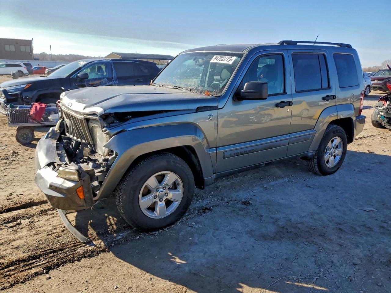 2012 Jeep Liberty Sport, VIN 1C4PJMAK3CW112800 — Перед