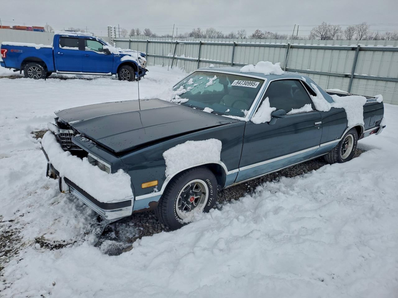 1985 Chevrolet El Camino, VIN 3GCCW80H7FS923190 — Front end