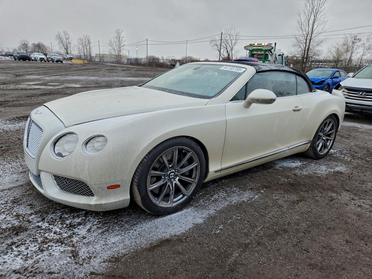 2013 Bentley Continental GT, VIN SCBGT3ZA1DC085411 — Water / flood