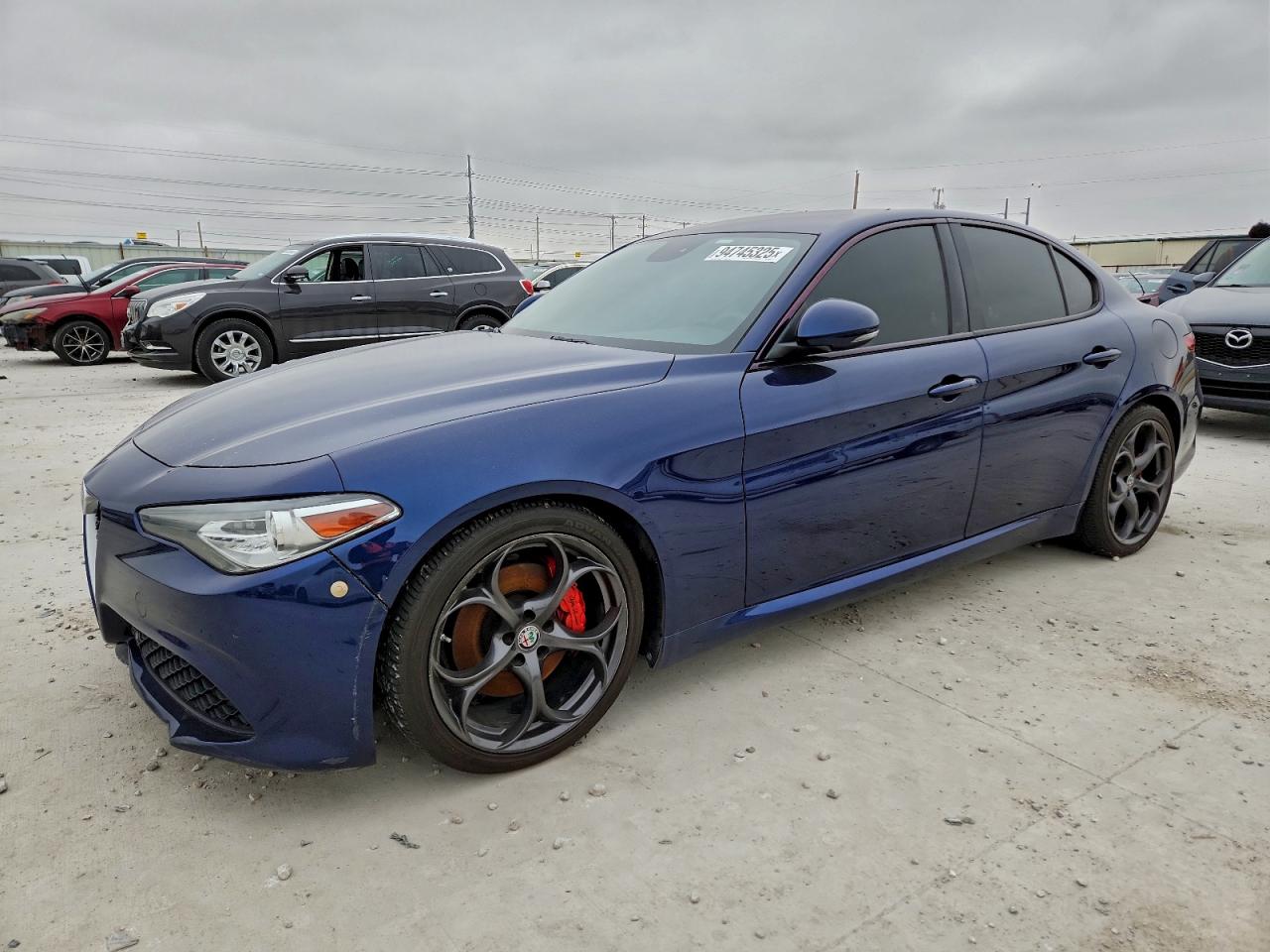 2018 Alfa Romeo Giulia Ti Sport, VIN ZARFAECN9J7581346 — Mechanical