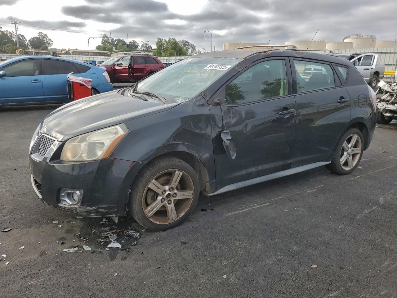 2009 Pontiac Vibe, VIN 5Y2SM67099Z420533 — Vandalism