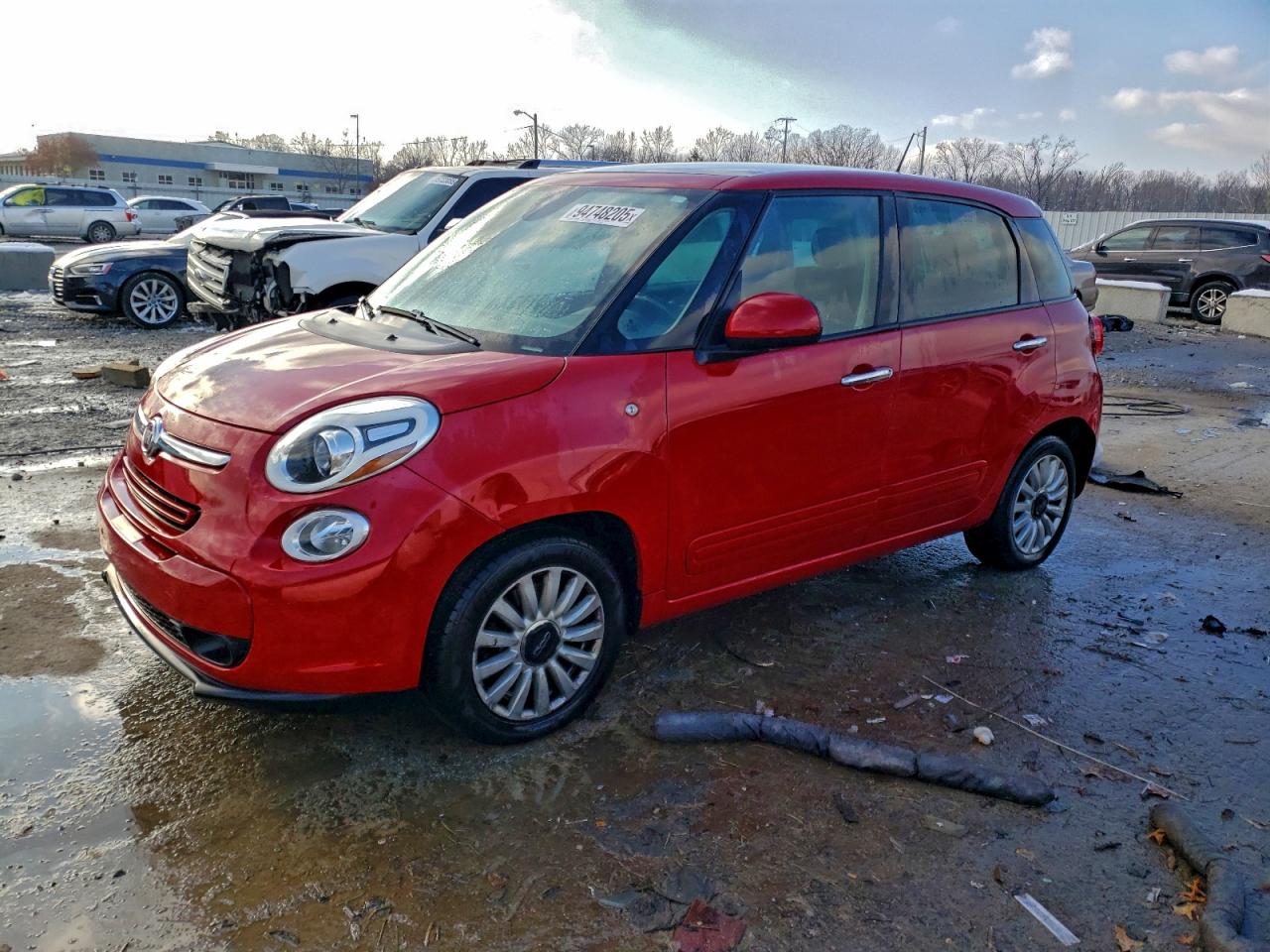 2015 FIAT 500L Easy, VIN ZFBCFABH8FZ029144 — Rear end
