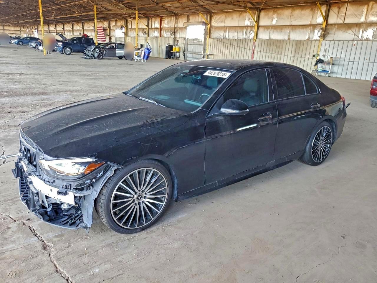 2023 Mercedes-Benz C 300, VIN W1KAF4GB7PR085125 — Frame damage