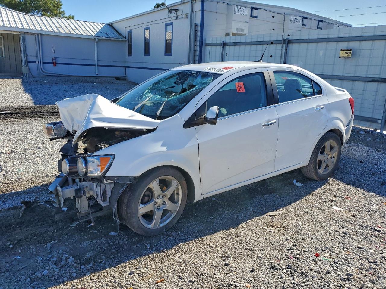 2013 Chevrolet Sonic LTZ, VIN 1G1JE5SH0D4158867 — Front end