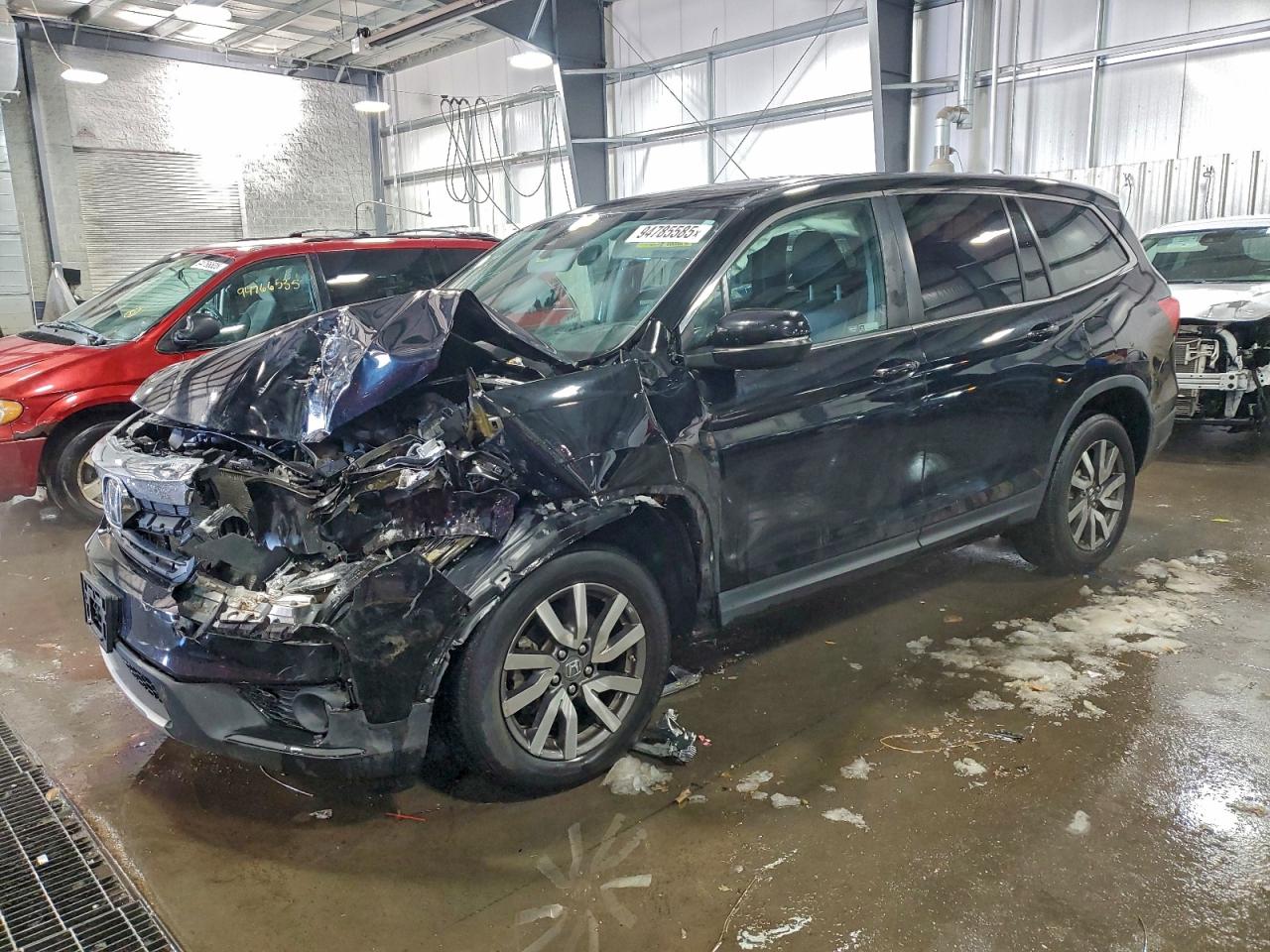 2019 Honda Pilot EX-L, VIN 5FNYF6H53KB024379 — Перед