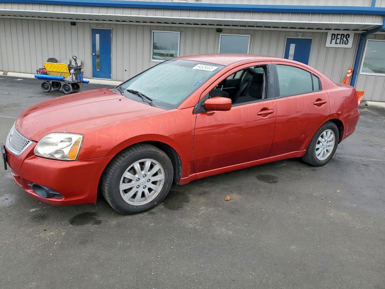 2012 Mitsubishi Galant FE, VIN 4A32B2FF5CE008738 — Vandalism