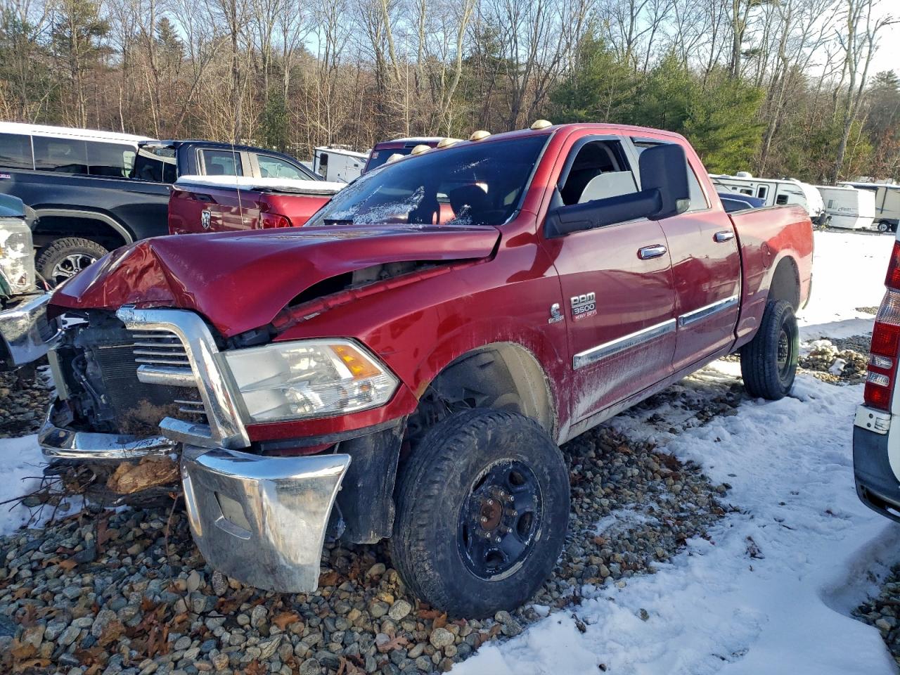 2010 Dodge 3500 SLT, VIN 3D73Y3CL5AG195254 — Front end