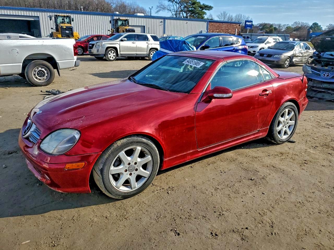 2004 Mercedes-Benz SLK 230/320, VIN WDBKK49F34F302434 — Stripped