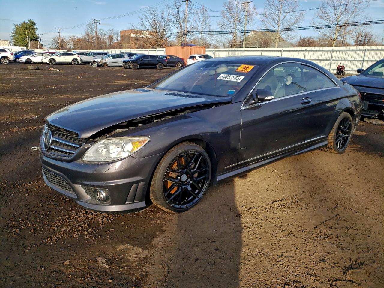 2007 Mercedes-Benz CL 550, VIN WDDEJ71X47A003176 — Front end