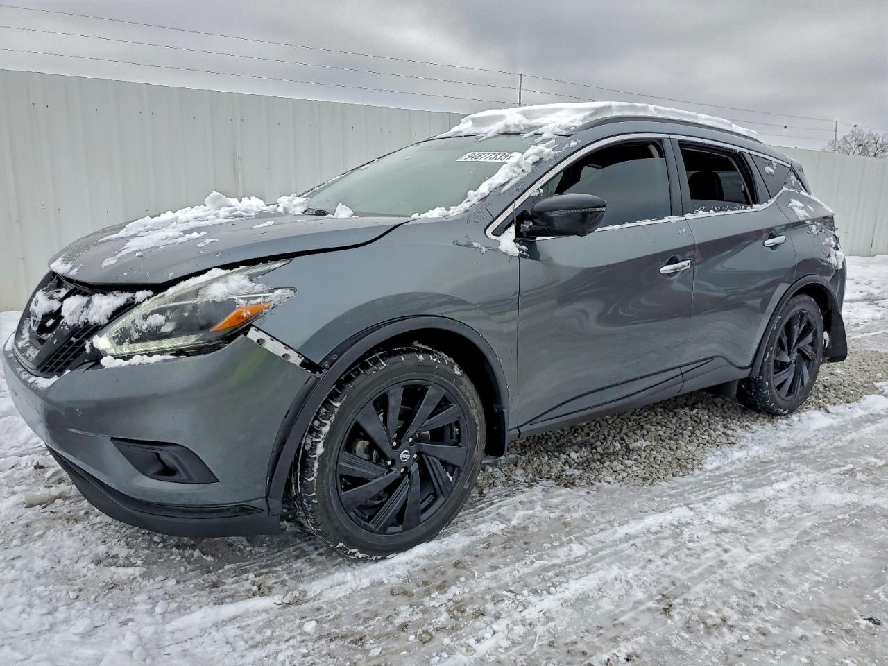 2018 Nissan Murano SV, VIN 5N1AZ2MG3JN151086 — Front end