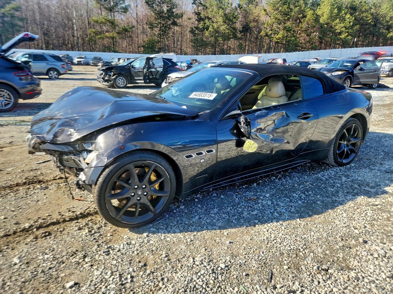 2012 Maserati GranTurismo Sport, VIN ZAM45MMA0C0061300 — Front end